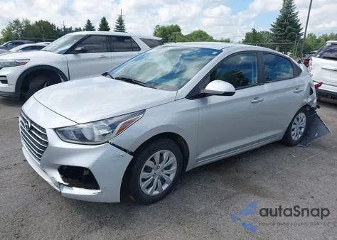 2021 Hyundai Accent Se из США, поврежденный, VIN 3KPC24A62ME131607
